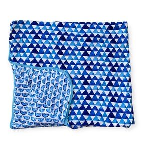 🩵💙LS Blue Rainbow Blanket💙🩵